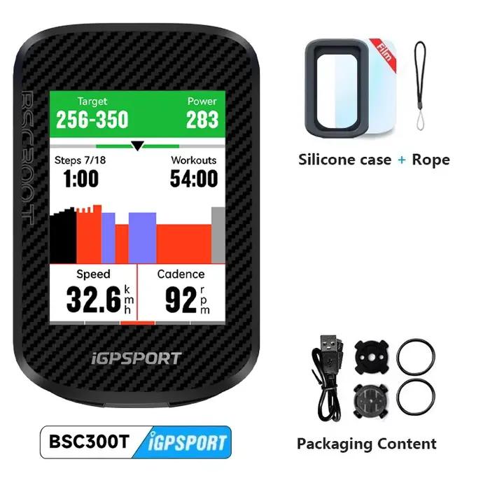 IGPSPORT Bsc300 Gps ordinateur de vélo compteur de vitesse sans fil Navigation GPS ANT capteur de Cadence IPX7