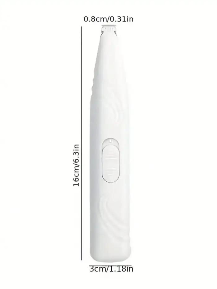 1 tondeuse électrique pour rasoir pour animaux de compagnie sans batterie adaptée aux chats et aux chiens. Il peut être utilisé pour raser les poils des pieds, les fesses, les yeux hai