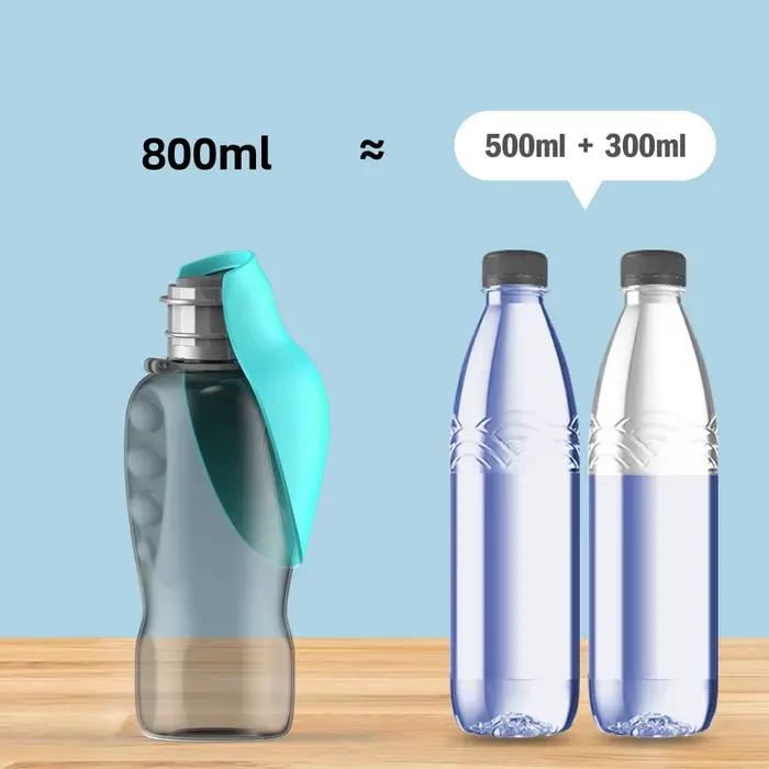 Distributeur de bouteilles d'eau pour grands chiens de 800ML