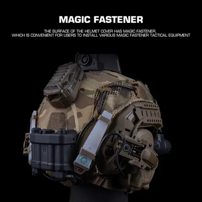 Housse de protection FAST SF pour casque chasse - Taille universelle airsoft paintball
