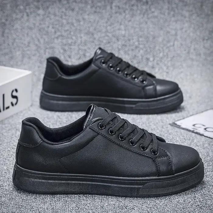 Chaussures décontractées mocassins baskets en cuir britannique chaussures plates chaussures classiqu