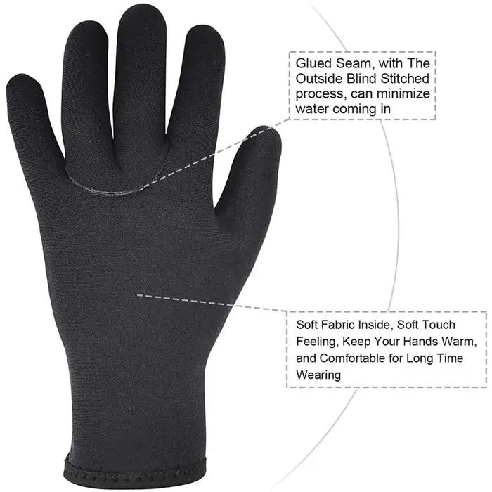 Gants de plongée en néoprène 3mm 5mm