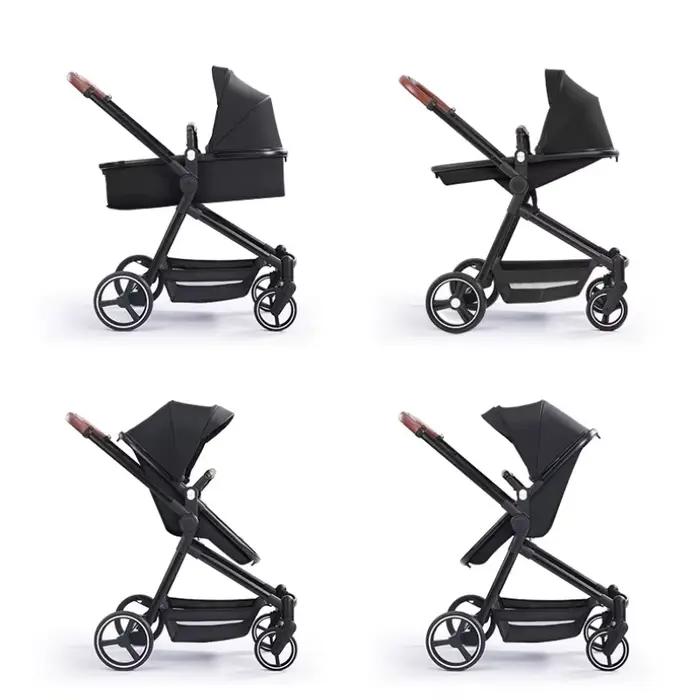Cette poussette multifonctionnelle combine les fonctions pour bébé et pour animal de compagnie ; ell