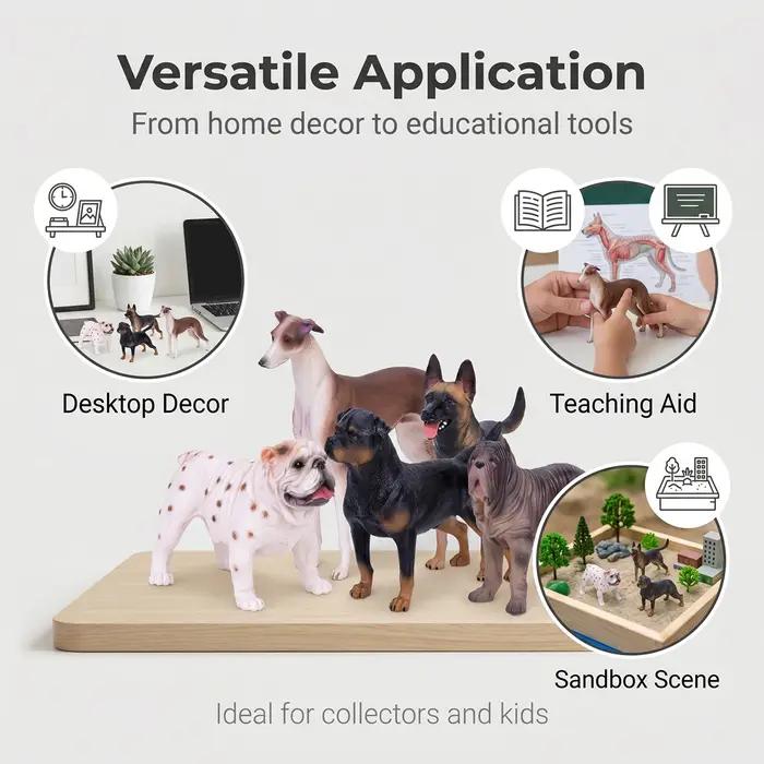 Figurines de collection d'animaux de ferme : Bull Terrier