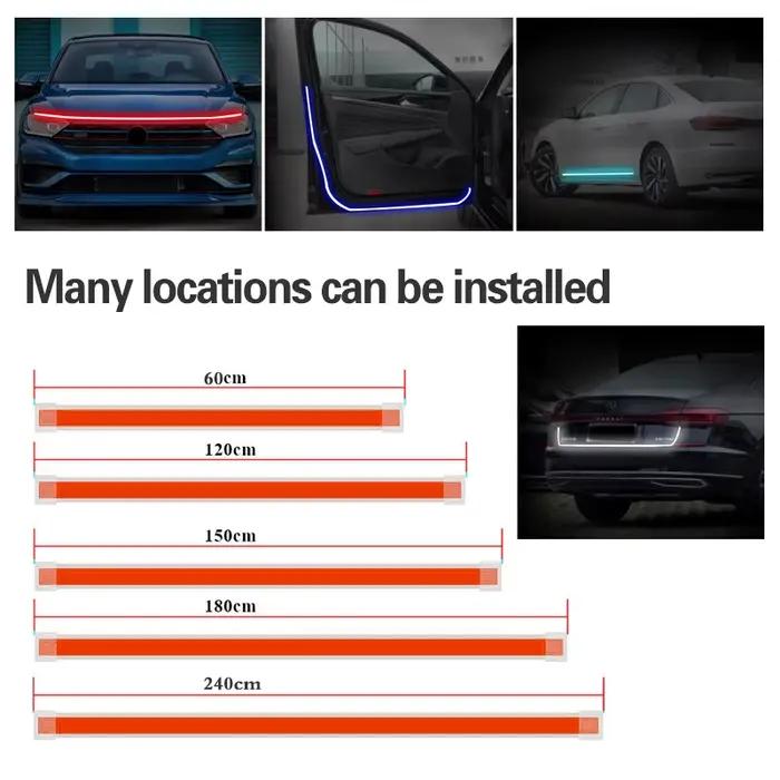 Feux de jour DRL de voiture pour Chery Tiggo 7, antibrouillard, démarrage de numérisation à LED, lam