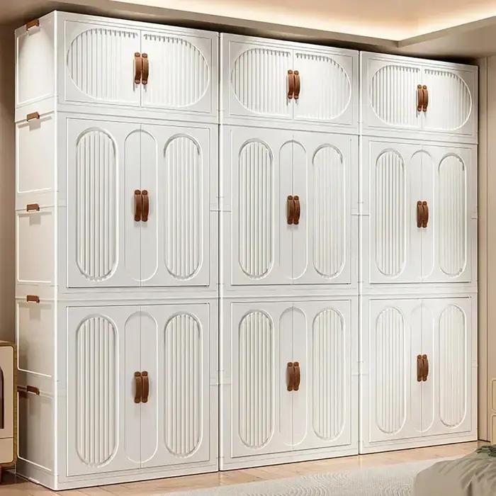 Armoire pour enfants chambre placard armoire bébé boîte de rangement jouet vêtements organisateur ca