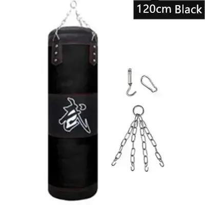 Sac de sable de boxe professionnel non rempli avec accessoires de confrontation
