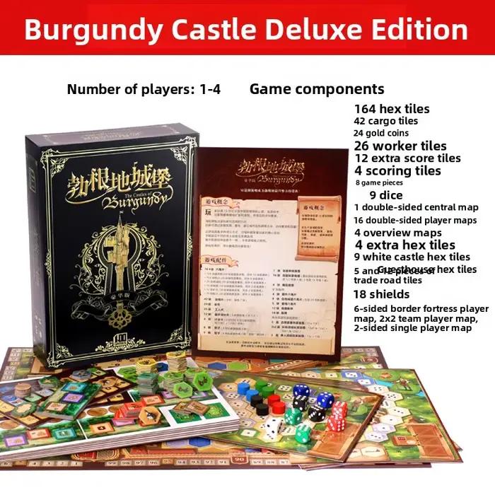 Jeu de société décontracté Burgundy Castle