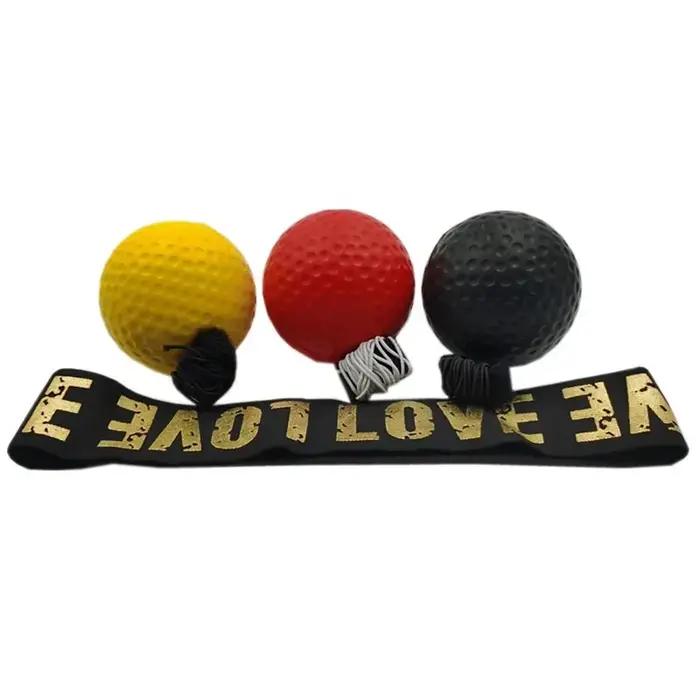 Ballon de vitesse de boxe à fixation frontale en PU