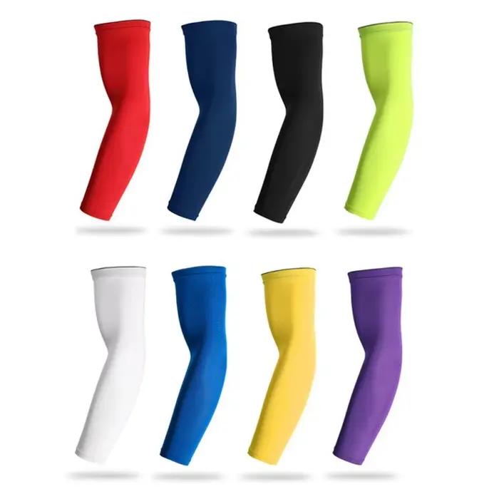WOSWEIR-Manchons de compression pour bras de sport, chauffe-bras, protection UV, bandes de protectio