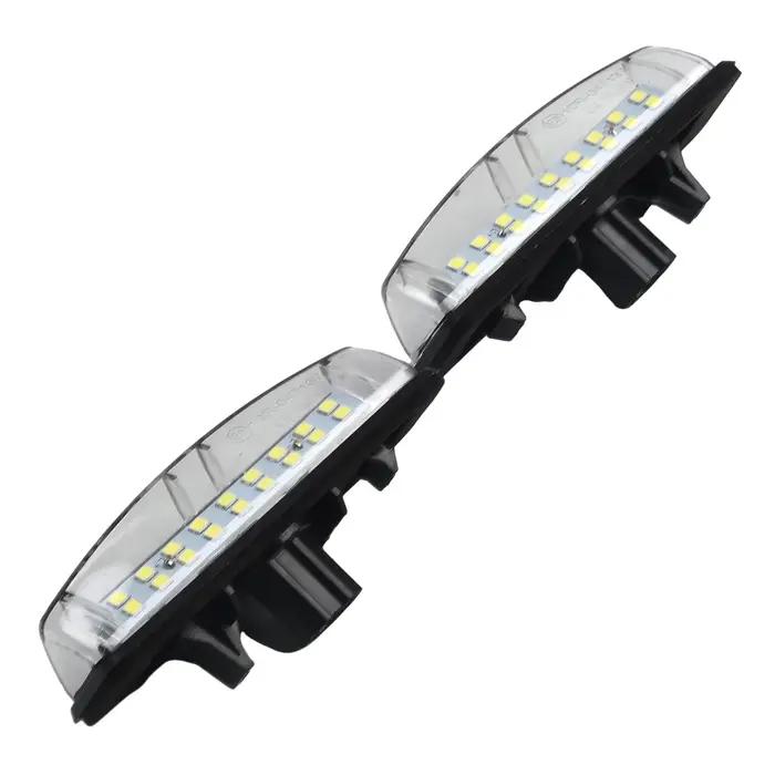 2x pour Lexus IS300 IS200 LS430 GS300 RX330 HS250h Toyo Ta Pri Us Ya Ris Ca Mry LED plaque d'immatriculation lumière lampes blanc