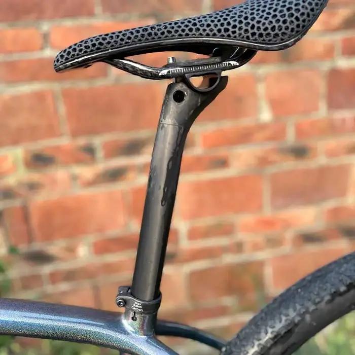 Elitaone-Tige de dégager de vélo de route en carbone nu UD, 20mm, VTT, 27.2mm, 30.9mm, 31.6mm
