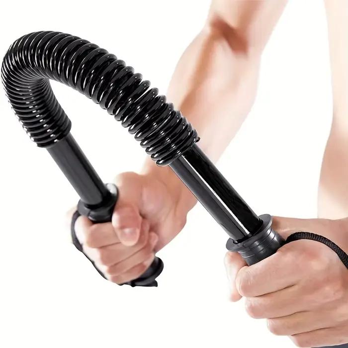 1 Barre d'entraînement pour la force des bras | Équipement de fitness à double tête de 66 lb pour