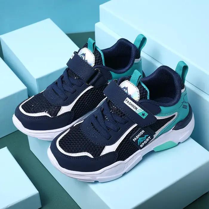 Chaussures pour enfants à filet unique, baskets d'été respirantes, Surface antidérapante, décontract