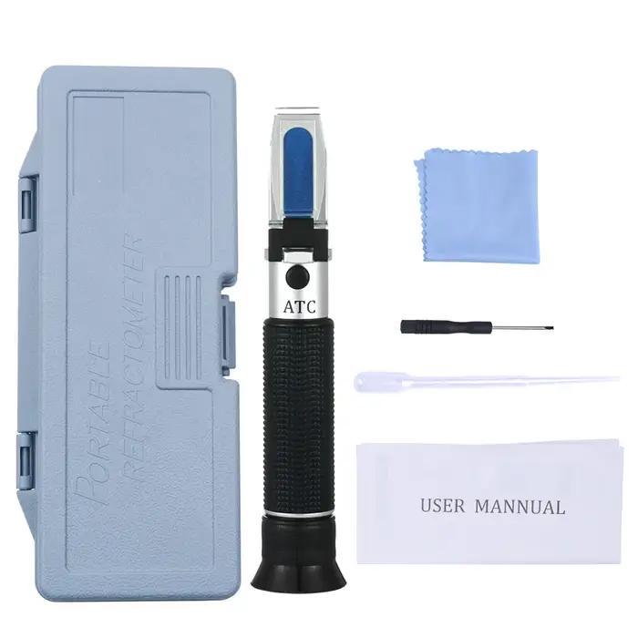 Refractomètre antigel 4 en 1 pour voiture et automobile, liquide de refroidissement de batterie, tes