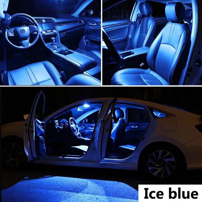 ZITWO 13 pièces Kit de lampe de lecture dôme intérieur LED pour Hyundai Tucson 2016 2017 2018 2019 2