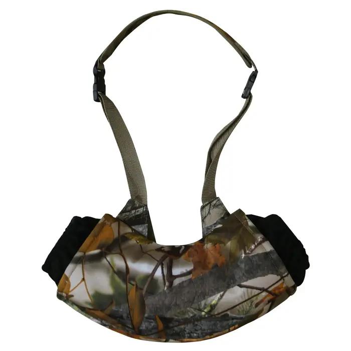 Gants tactiques d'hiver épais camouflage bionique : chasse et pêche avec attache-cou intégrée