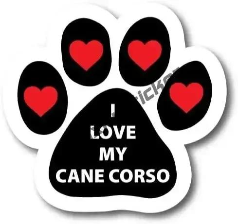 Autocollant de voiture de race de chien de canne italienne