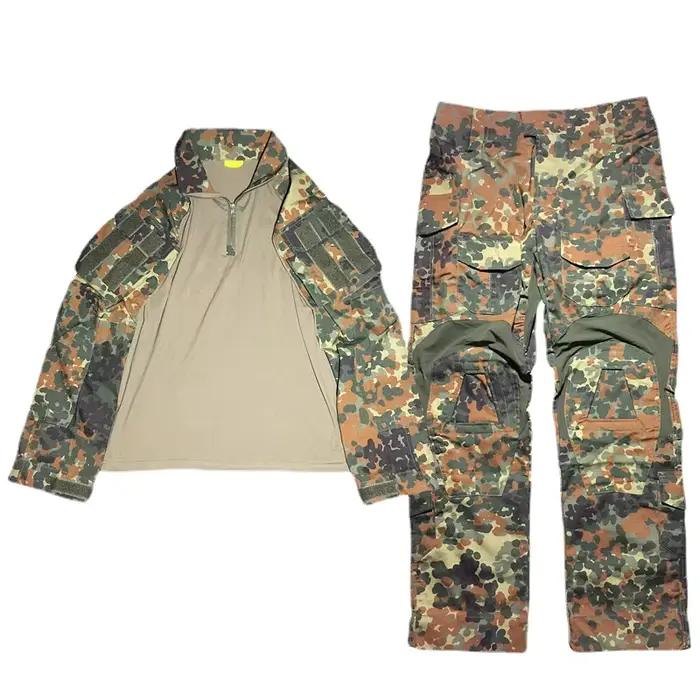 Combinaison Camouflage Tactique Homme en Coton pour Activités Outdoor et Chasse Occasions Spéciales
