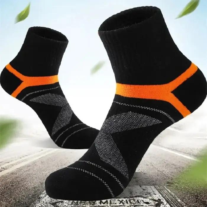 3 paires chaussettes homme sport noir qualité supérieure - Chasse, randonnée, quatre saisons absorbant transpiration