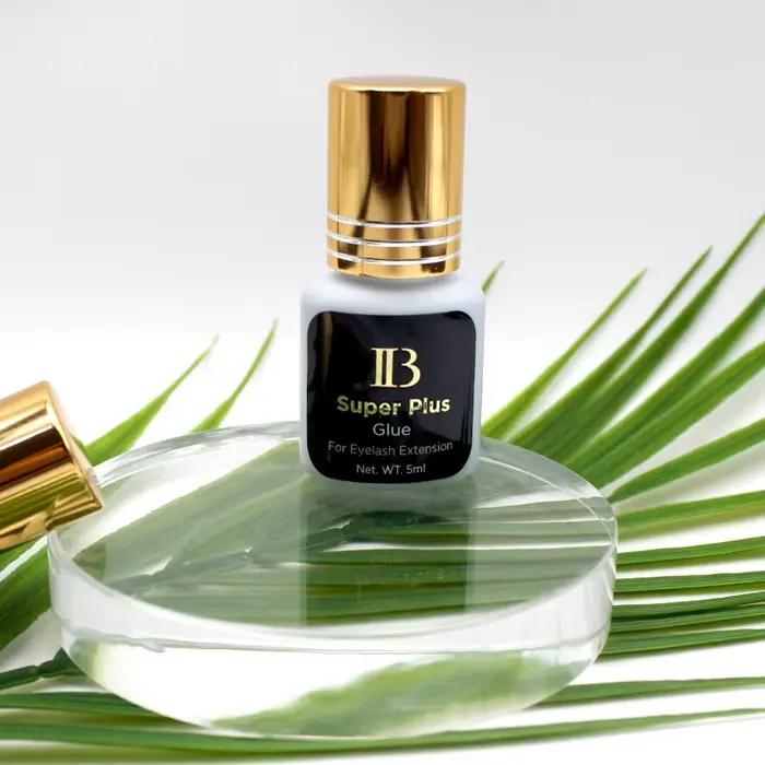 10 bouteilles IB IBeauty Super Plus colle pour Extensions de cils 5ml corée capuchon doré faux cils