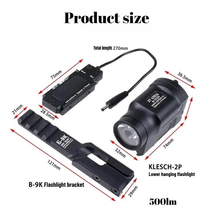 Lampe torche tactique AK-SD pour armes AK47 AK74