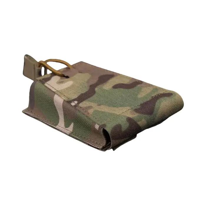 Pochette magnétique pour fusil Attacker 7.62 | Porte-revues simple compatible MOLLE | Pour la chasse et le camping
