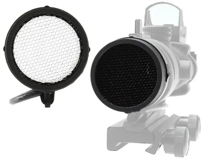 Cache anti-reflet Killflash noir pour viseur de chasse