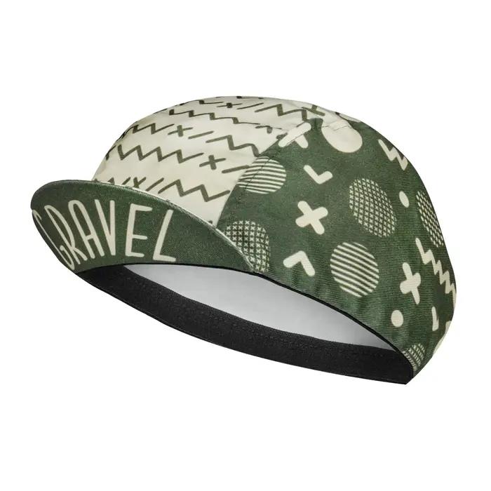 Classique rétro bière café crème glacée dessin animé Polyester casquettes de cyclisme vélo séchage rapide spor