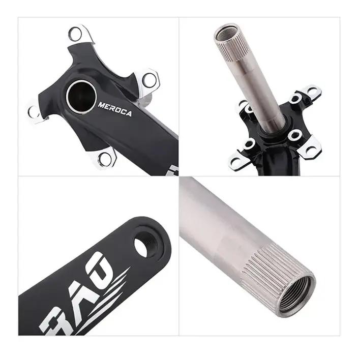 Vélo de montagne manivelle 170mm avec boîtier de pédalier 104BCD 34T 36T 38T vélo Chainring en allia