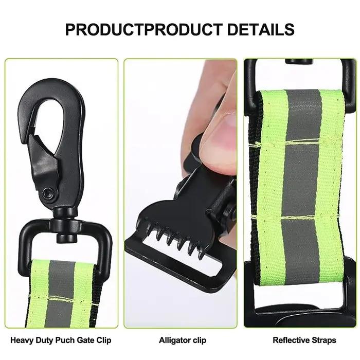 Porte-gants de sécurité pompier universel - Sangle accroche-gants multifonction durable pour équipement incendie