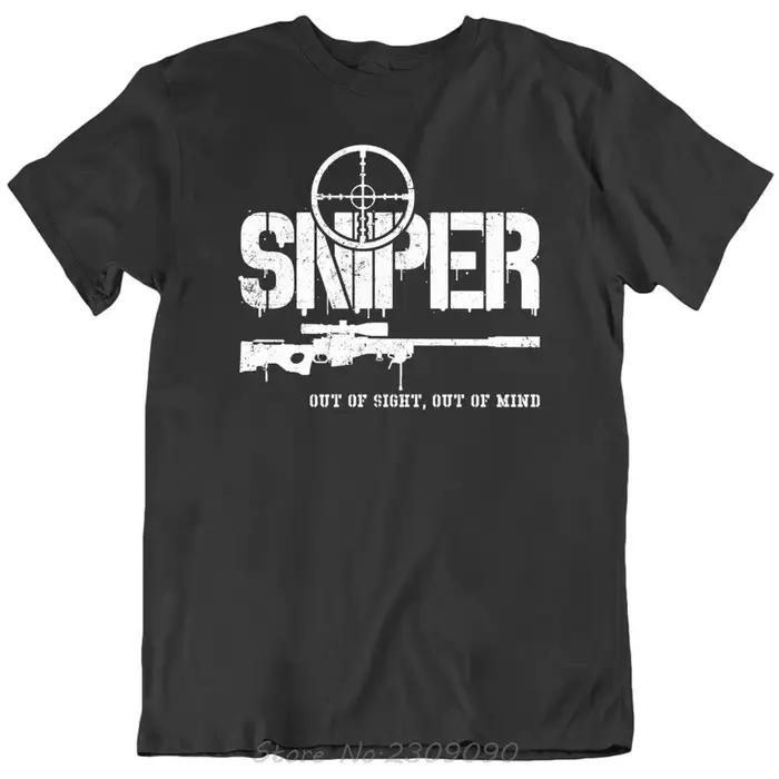 Tshirt us army special force seals sniper para hauts hommes coton modalités décontracté col rond gris vert armée noir tricoté quatre saisons