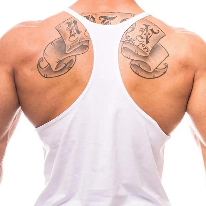 Chemises de Sport sans manches pour hommes, couleur unie, Fitness, musculation, entraînement muscula