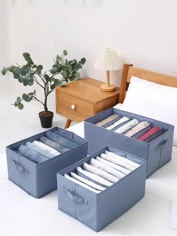 Boîte de Rangement Pliable pour Vêtements et viser