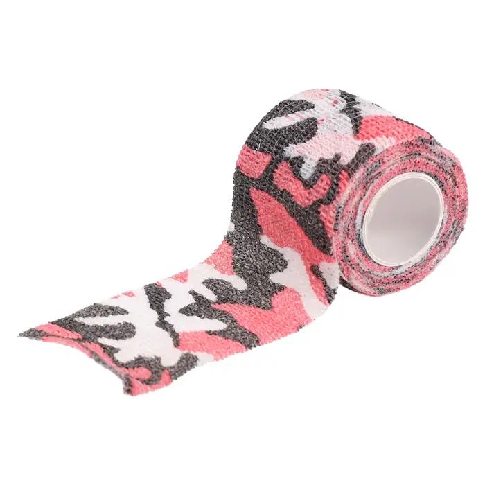 Ruban camouflage élastique réutilisable pour fusil de chasse - Adhésif sans colle invisible