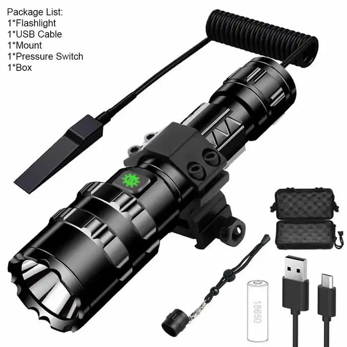 Tactiques de chasse professionnelles Reconnaissance nocturne lampe de poche LED L2