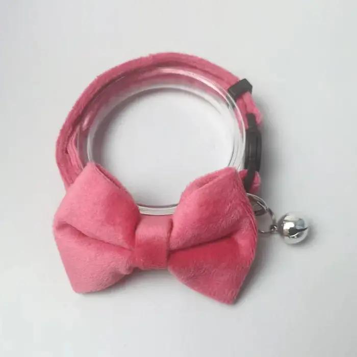 Collier pour animaux de compagnie en velours