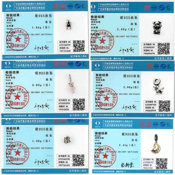 Charmes animaux argent 925 - Pendentifs patte de chien chat pour bijoux DIY femme