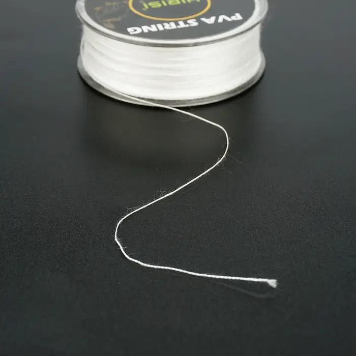 2 Bobines de 50m Cordes PVA String à dissolution totale pour bouillettes et appâts de pêche carpe