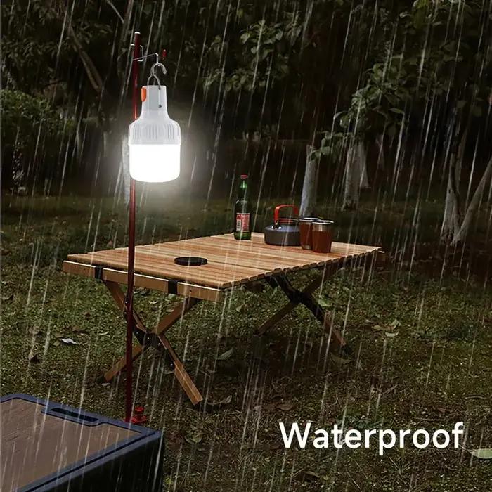 Ampoule LED d'extérieur, lampe Mobile Rechargeable par USB, Super lumineuse, Portable, pour tente, m