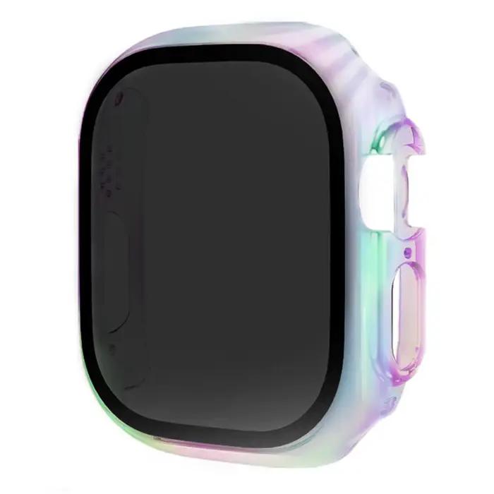 Coque verre Apple Watch - Protection écran pour Ultra 9 8 7 6 SE 5 10 et modèles 46mm 44mm 40mm 41mm 45mm 49mm 42mm