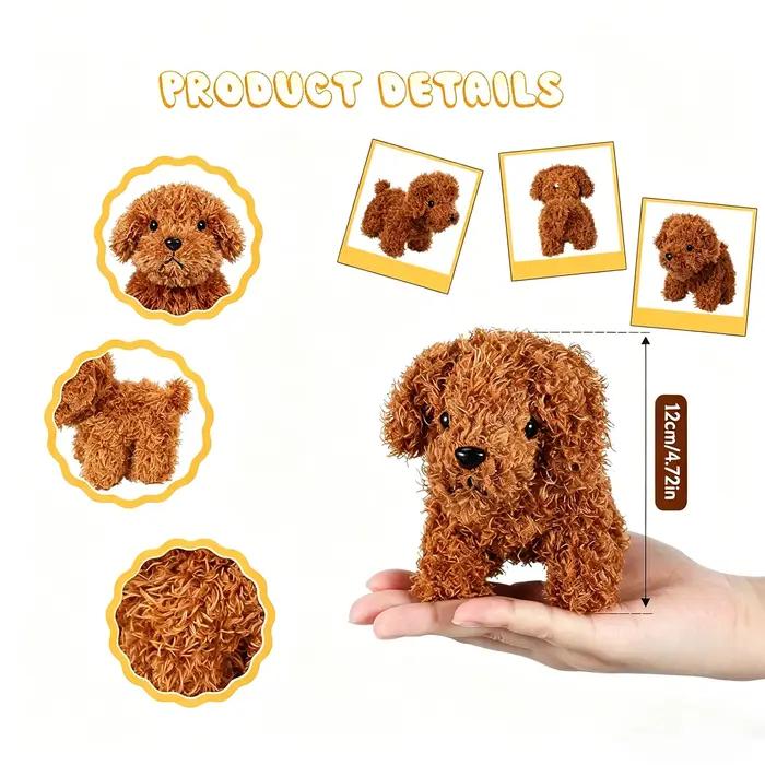 Lot de 12 à 36 animaux en peluche chien 'Adopt A Puppy' pour fêtes
