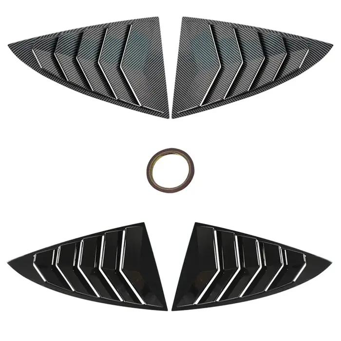Couvercle de volet de fenêtre arrière de voiture, pour Tesla modèle 3 2017 – 2023, garniture de vent