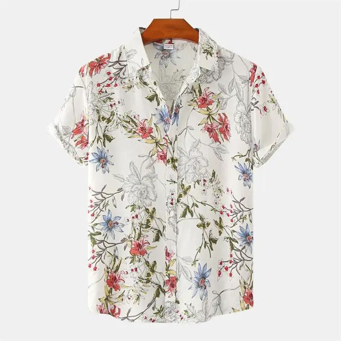 Chemise décontractée homme imprimée 3D style vintage à manches courtes pour homme grande taille confortable pour le quotidien et les occasions spéciales