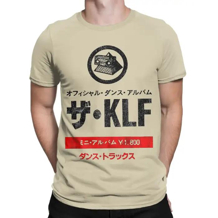 Le KLF Japon Vintage T-Shirts pour hommes femmes génial 100% coton T-Shirts col rond manches cou