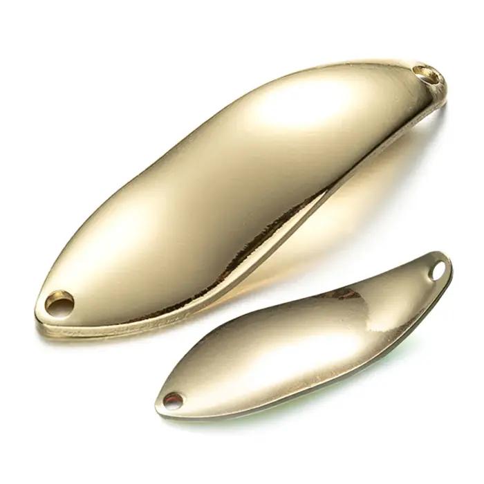 LTHTUG Peche BUX SPOON 3.8g cuillère appât Spinnerbait cuivre métal leurres de pêche pour truite bro