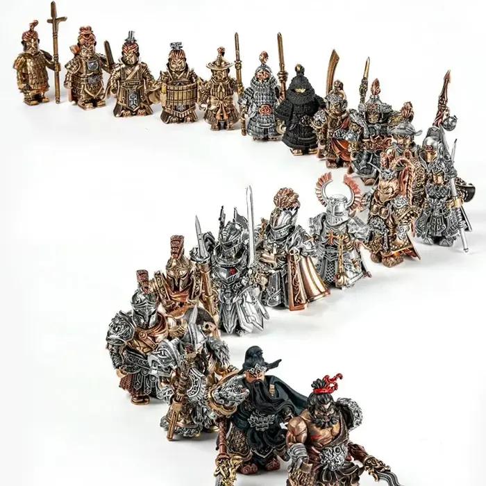 Design original 2026 Nouveauté populaire Série "Le Grand Joueur" Figurine d'équipe sans nom et d'équipe d'expédition Convient pour le bureau Ornements exquis