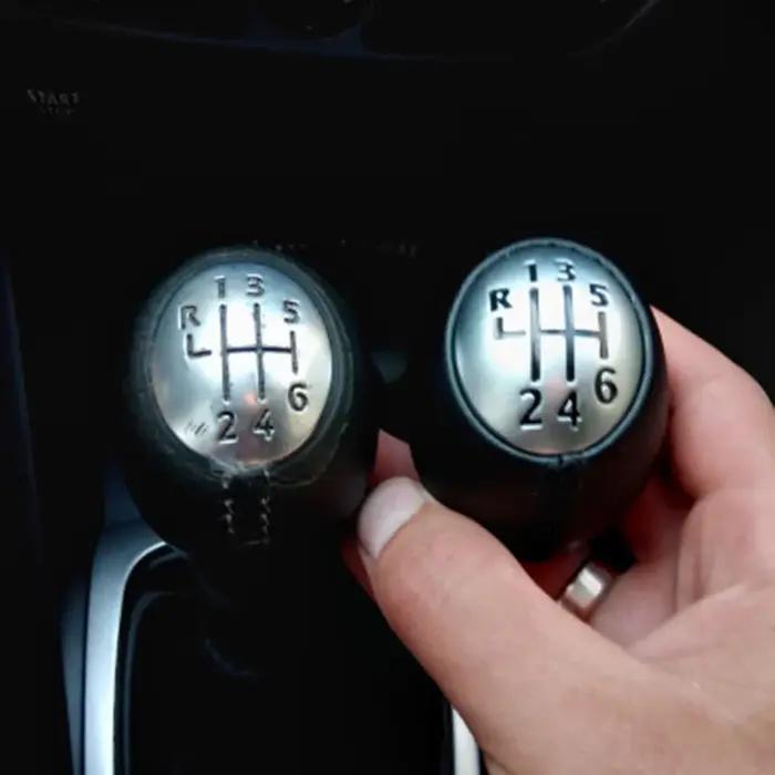 Poignée de levier de vitesses 6 vitesses pour Renault Duster, remplacement en cuir PU, 2010 2011 201