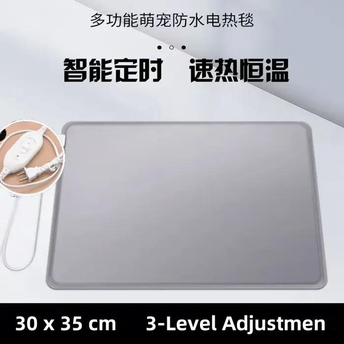 Coussin chauffant intelligent pour animaux de compagnie, tapis chaud électrique étanche à températur