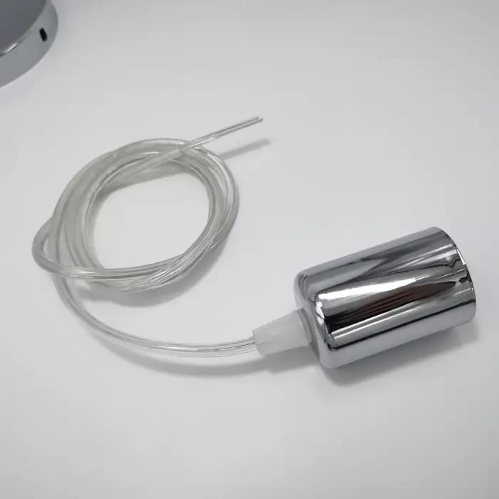 Support 0.5m Kit d'éclairage à vis ligne de douille ensemble de lignes de lustre bricolage accessoir